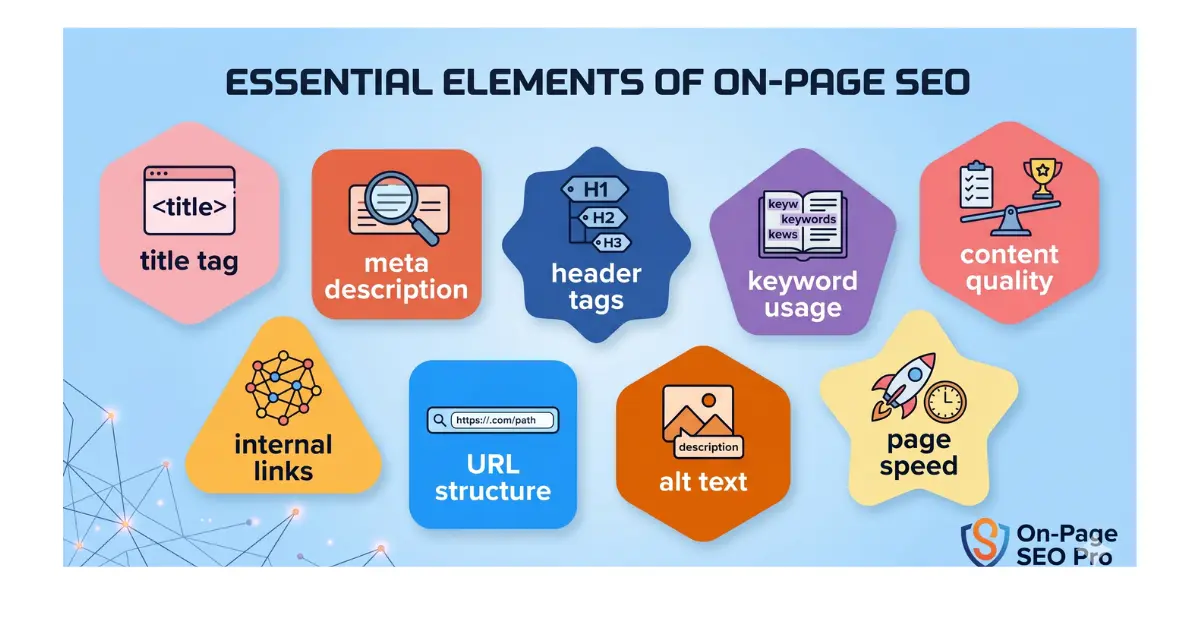 ON page SEO checklist